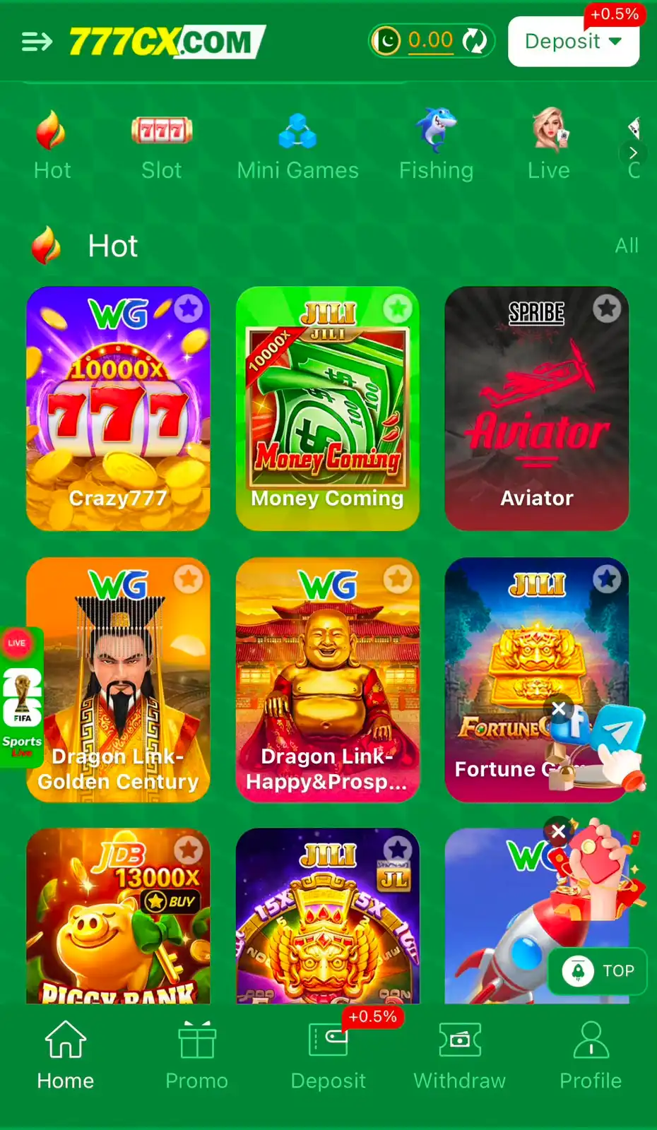 k8 game home screen